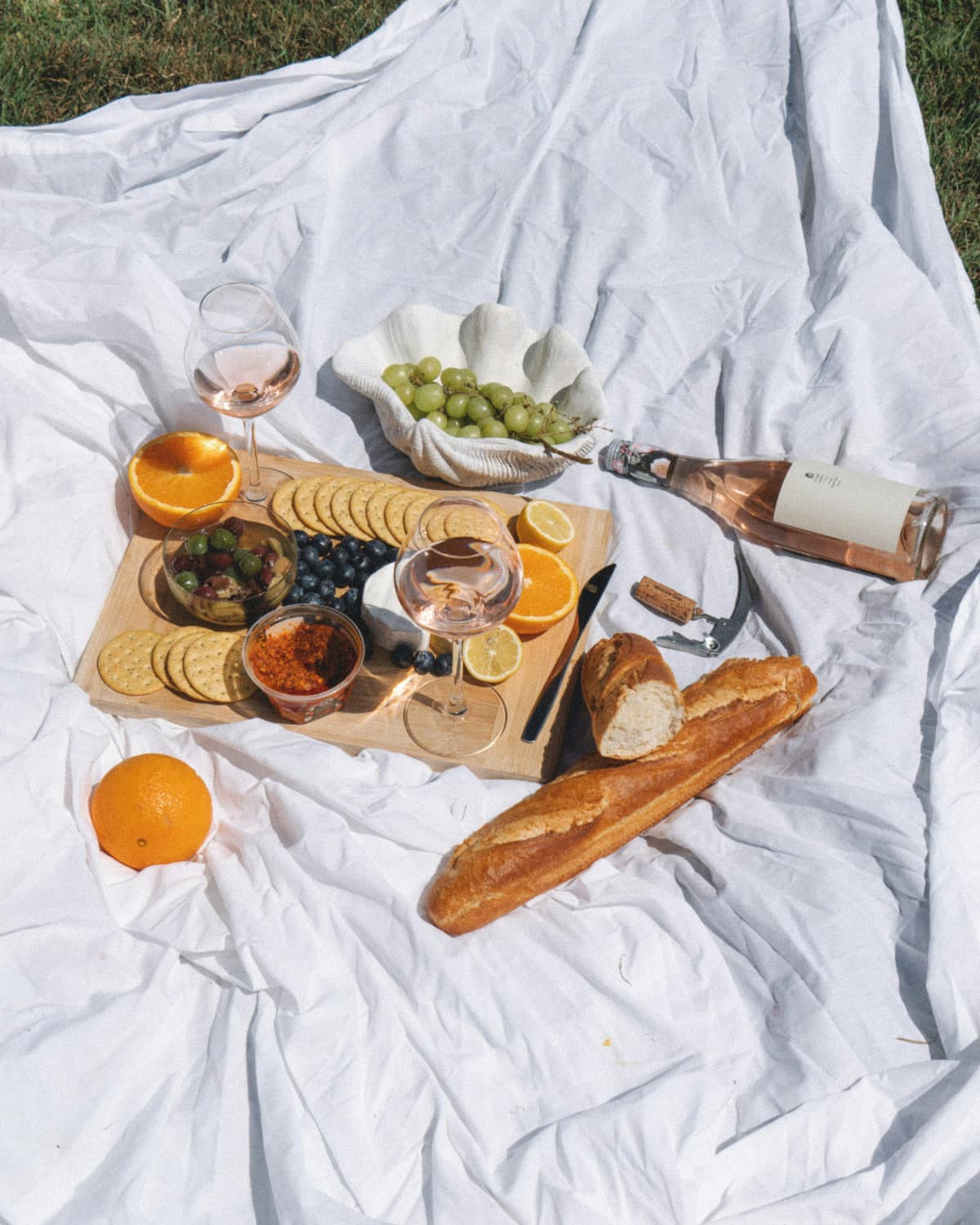 Picnic nelle campagne toscane